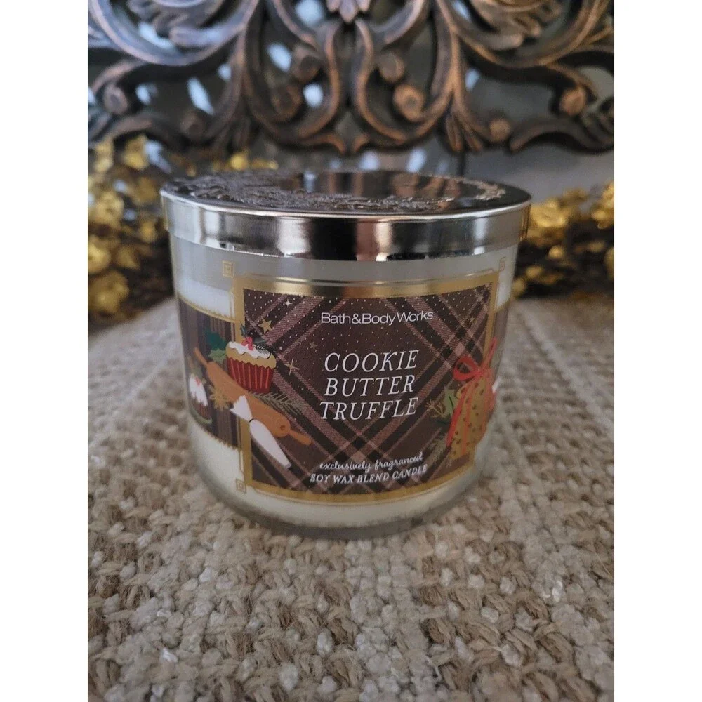 Cookie Butter Truffle - Bath and Body Works 3-wick Candle